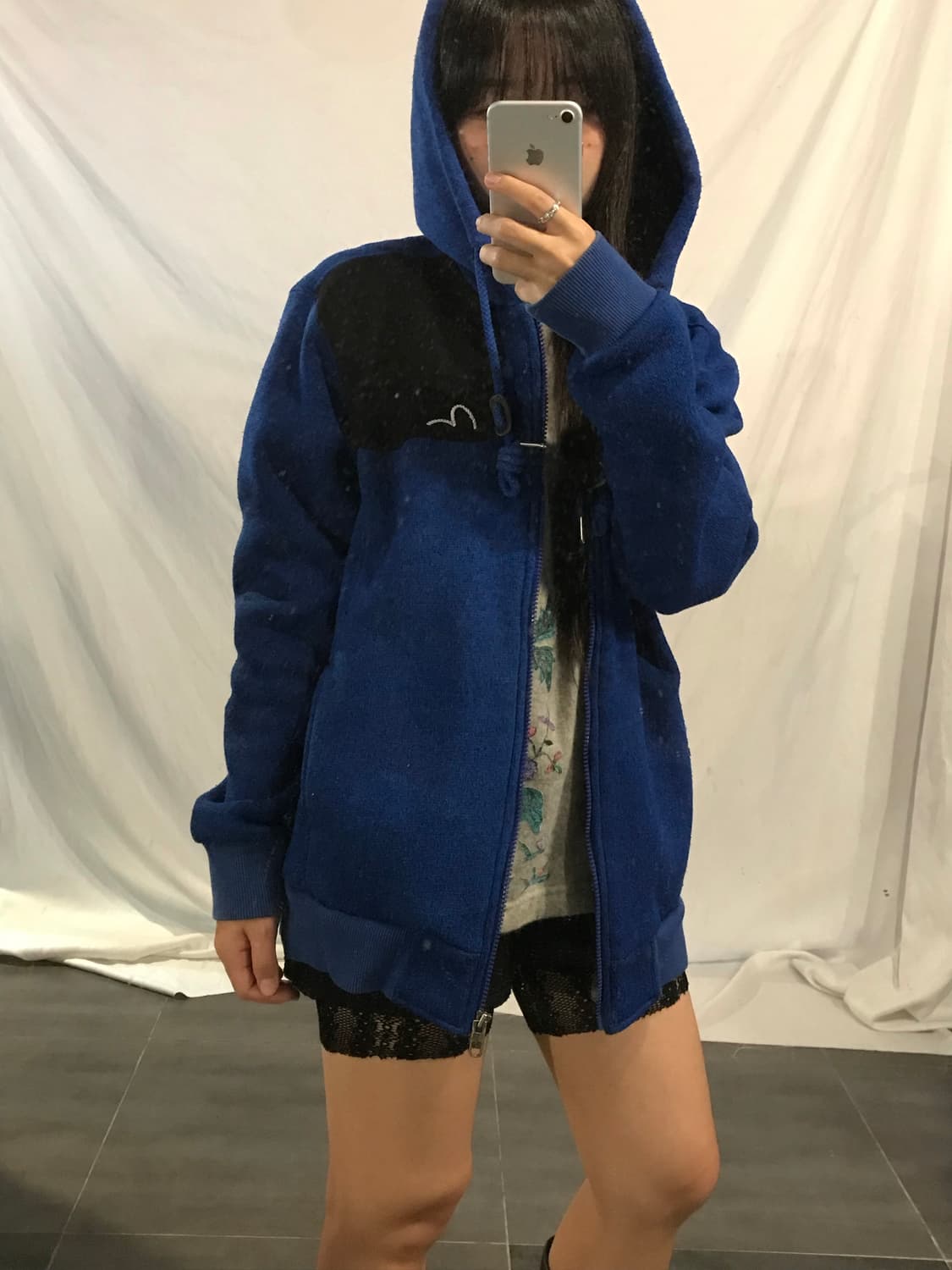 Evisu hooded zip-up 상품이미지7