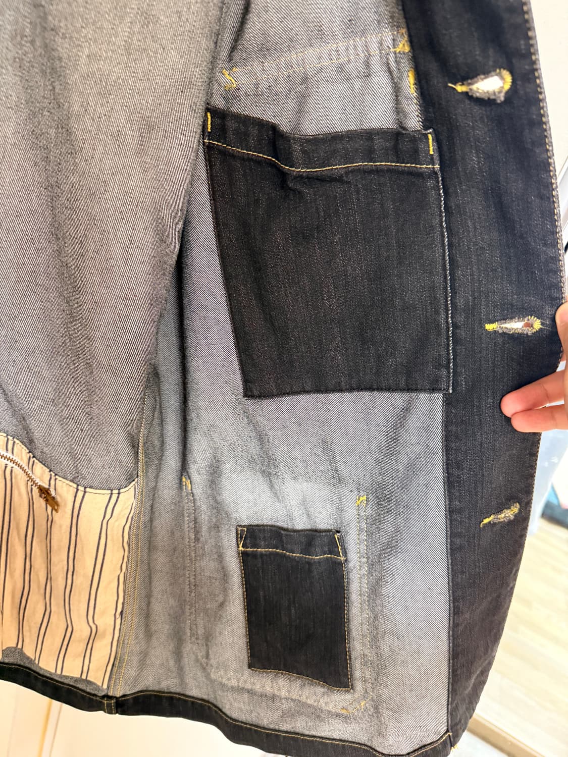 CEI for beams 빔즈 데님 초어자켓 워크자켓 상품이미지6