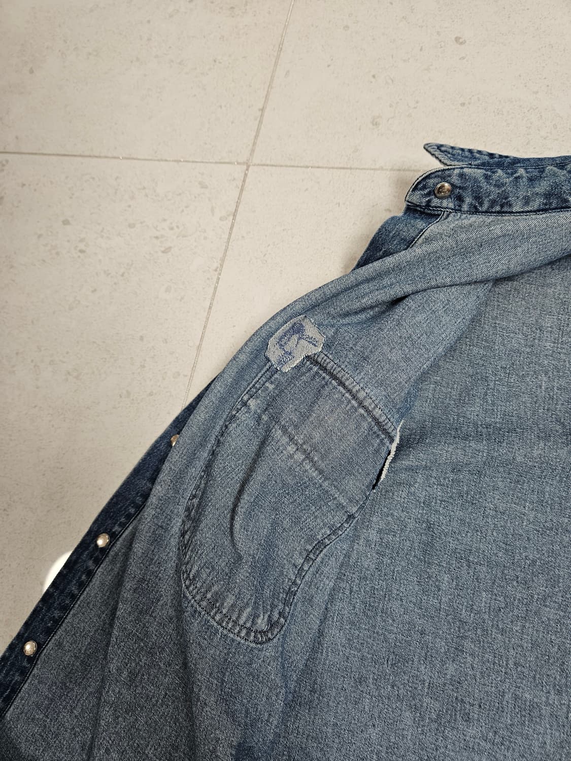 90s 폴로 랄프로렌 데님셔츠 상품이미지7