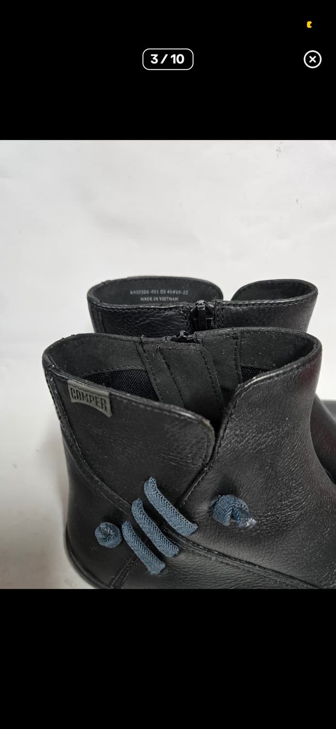 캠퍼 페우 까미 부츠 블랙 상품이미지3