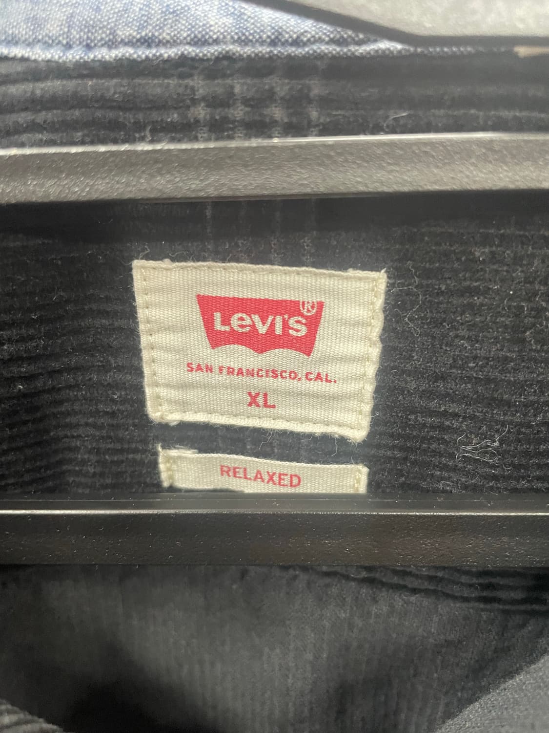 리바이스 코듀로이 셔츠 xl 상품이미지3