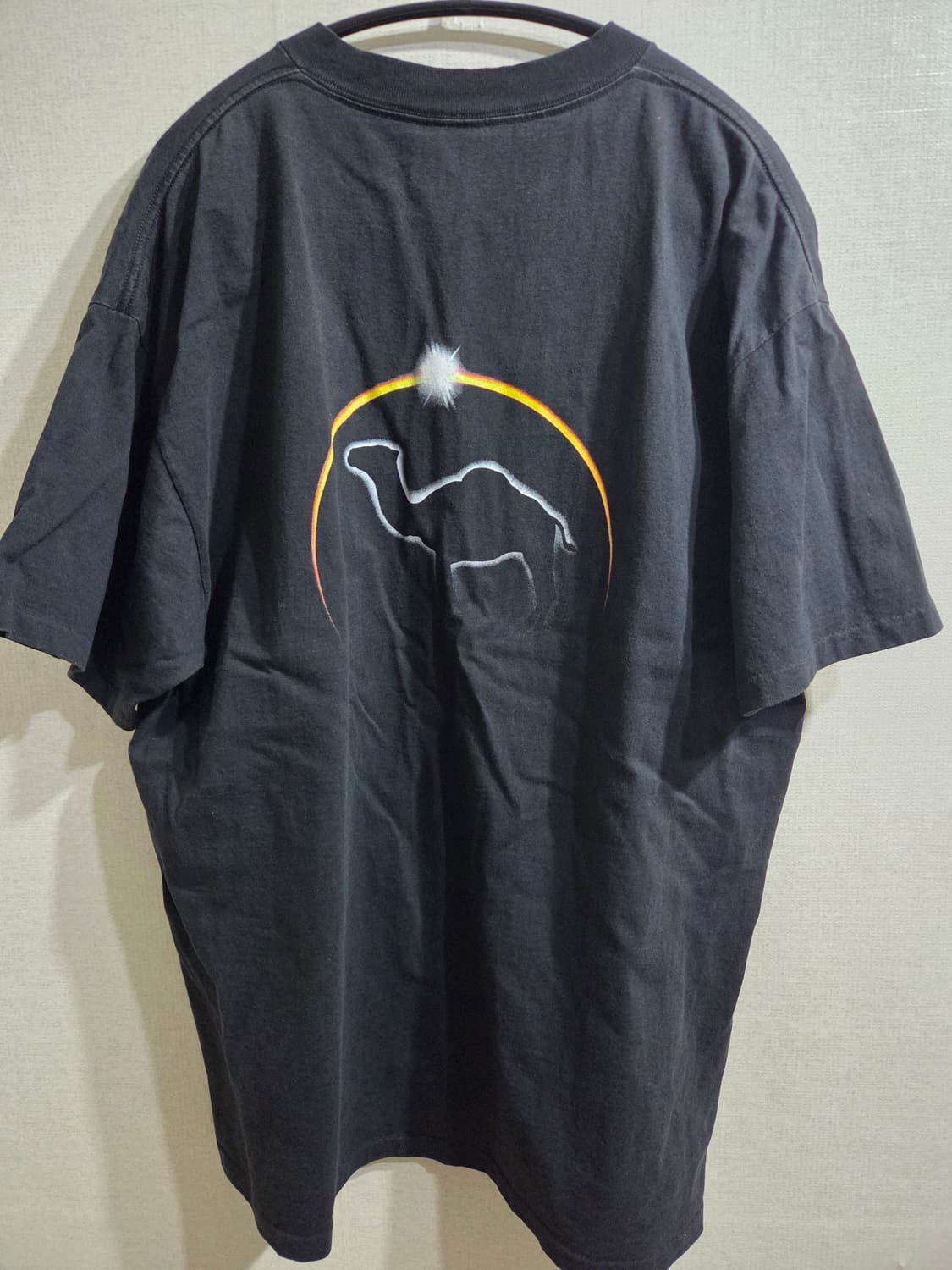 빈티지 카멜 반팔 티셔츠 상품이미지2