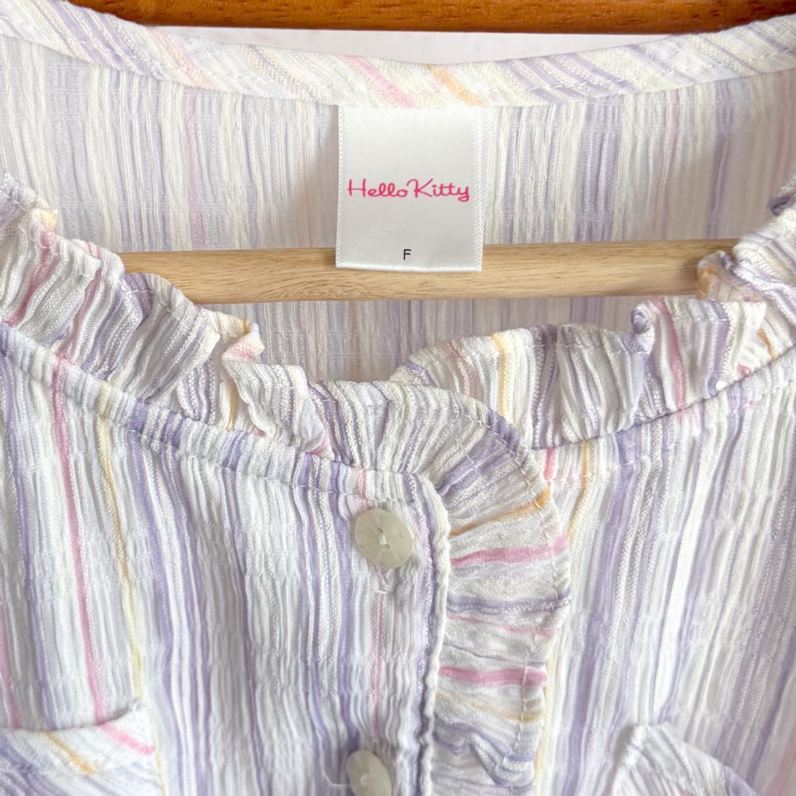 포켓 헬로 키티 스트라이프 원피스 상품이미지6