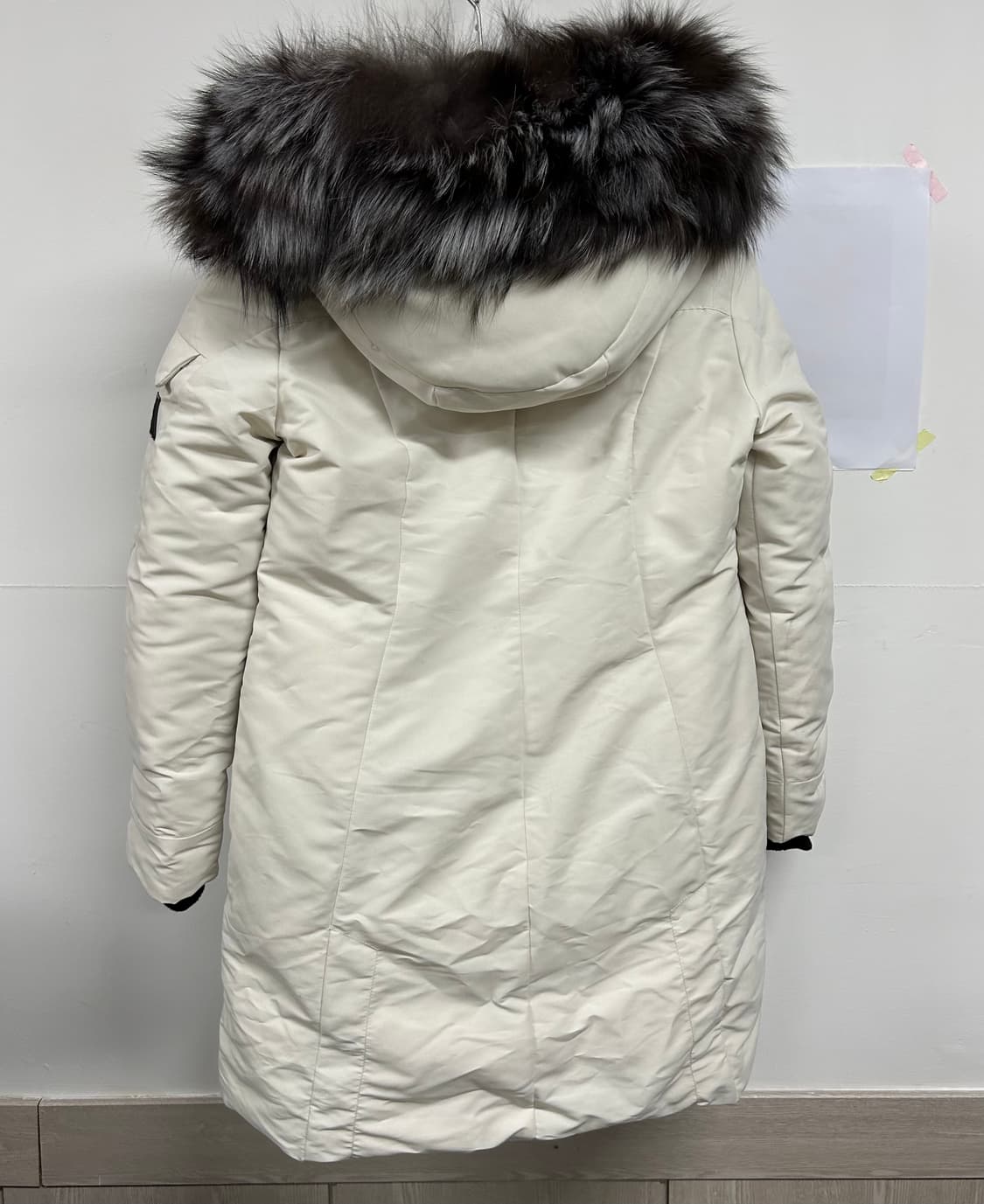 에고이스트 여성 덕다운 패딩 아이보리 55 상품이미지6