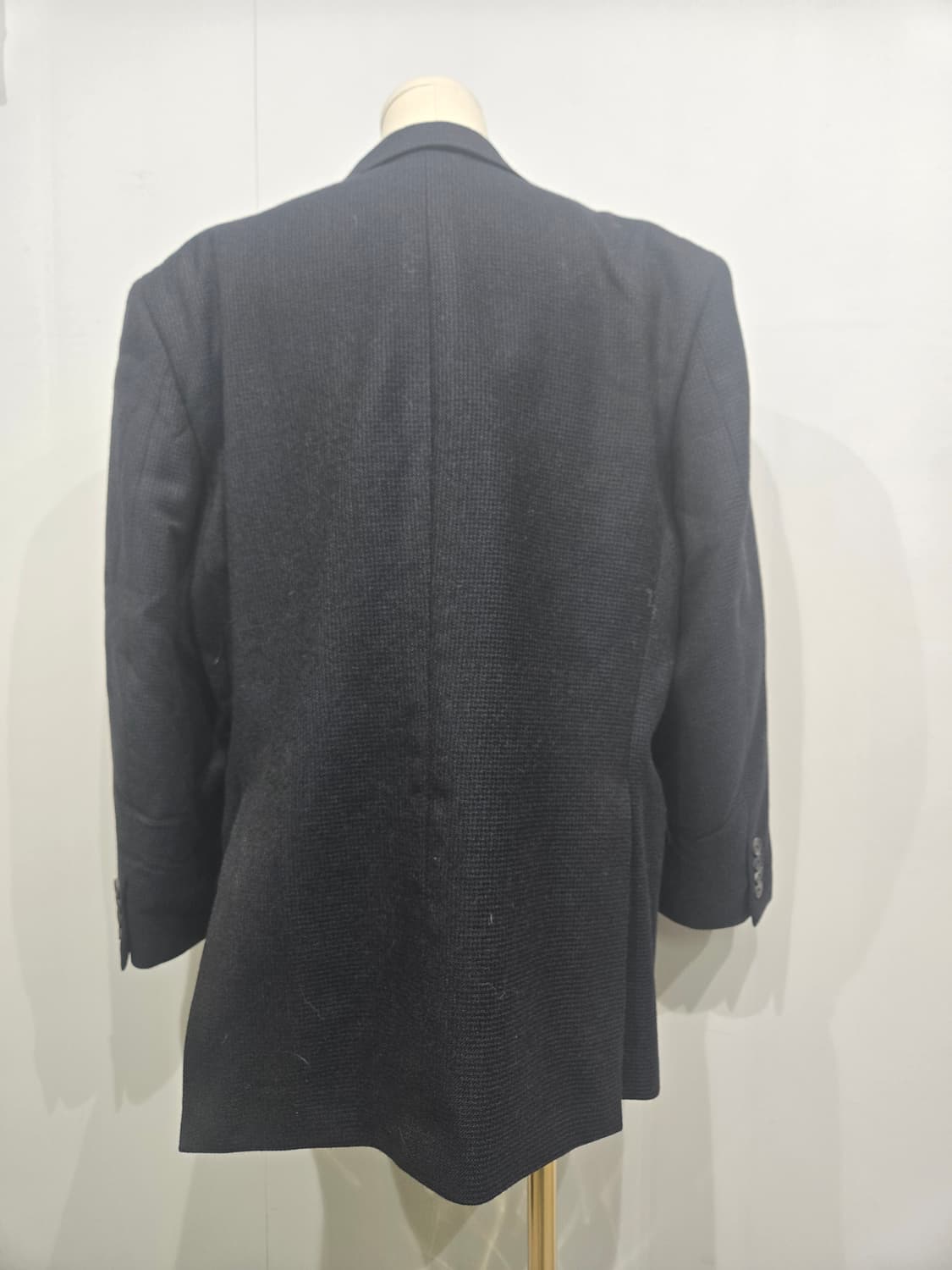 버버리 모직 남성 정장 자켓 블랙 블레이저 상품이미지4