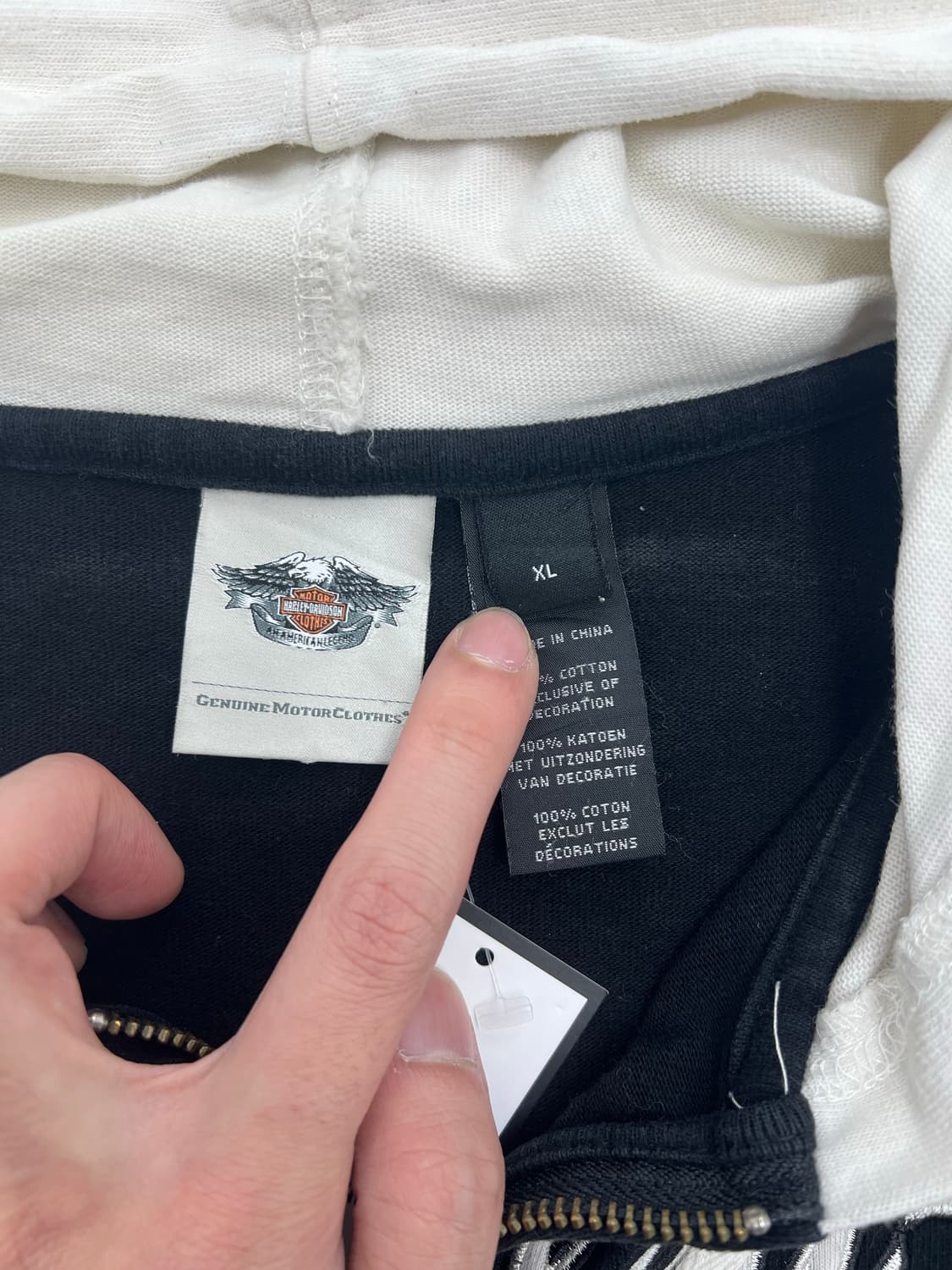 할리 데이비슨 후드집업 상품이미지5