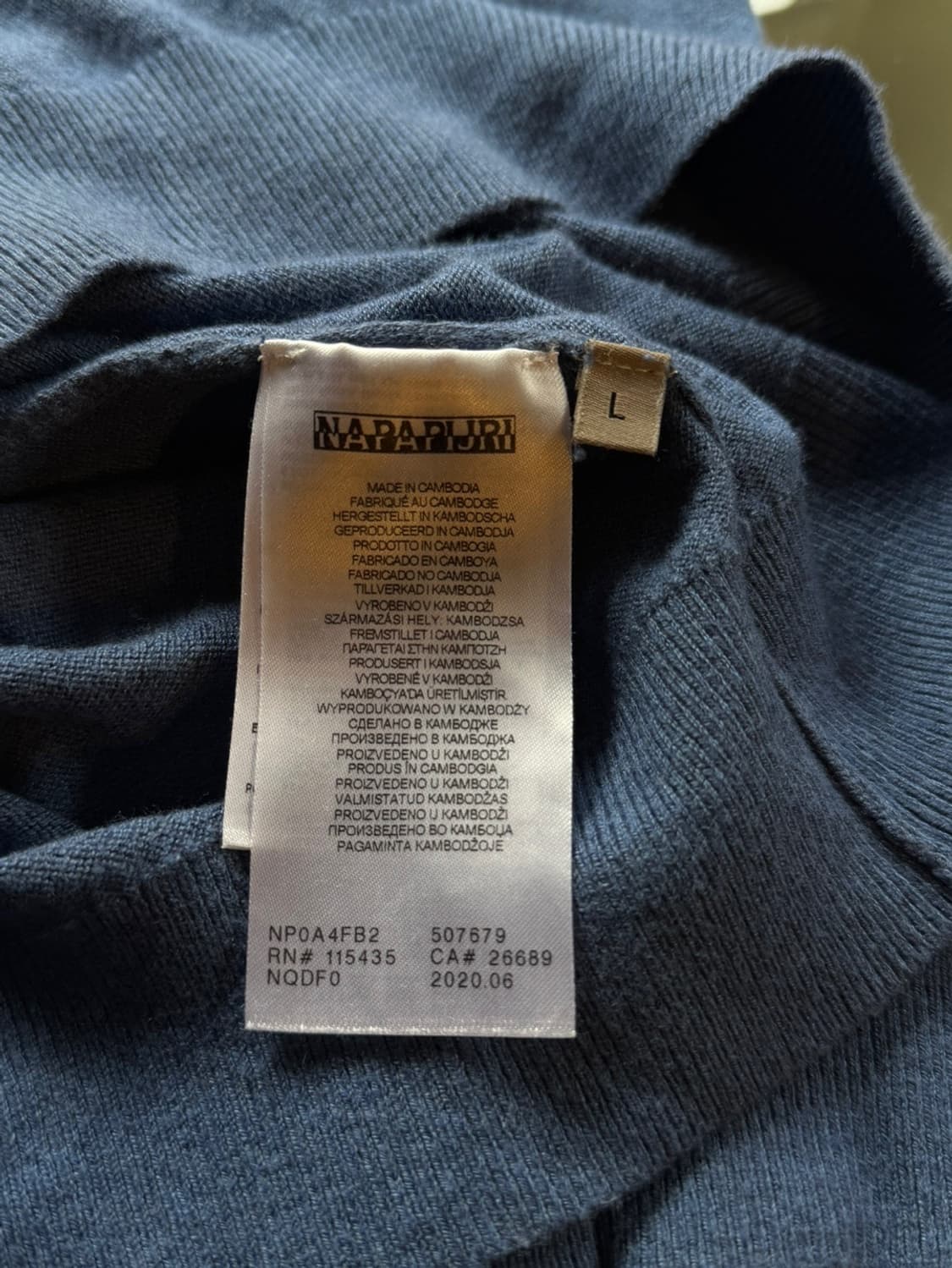 나파피리 메리노울 니트 100 상품이미지8