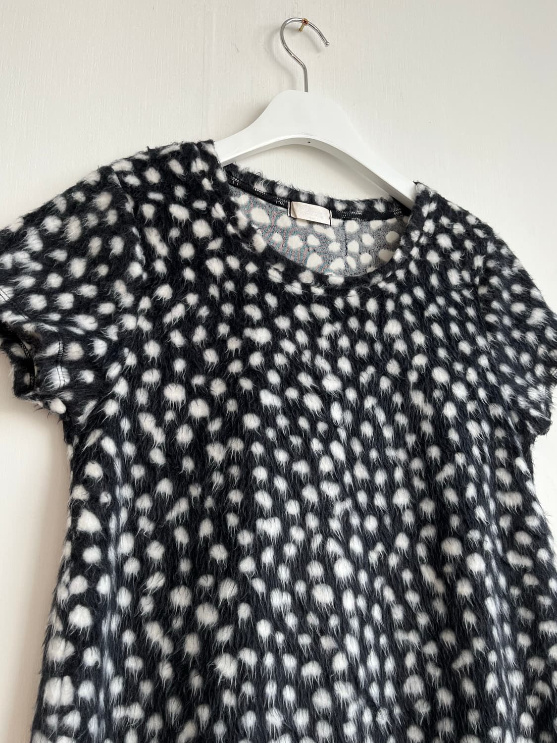 도트 니트 반팔 상품이미지2