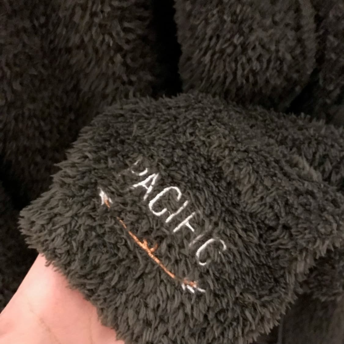 Vintage 빈티지 모리걸 투웨이 그린 플리스 집업 상품이미지5