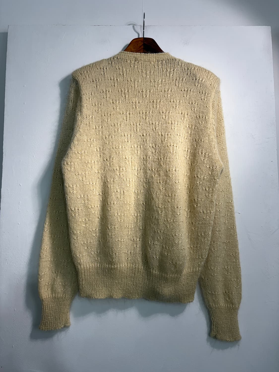 Wool 50% 펀칭가디건 L 상품이미지2