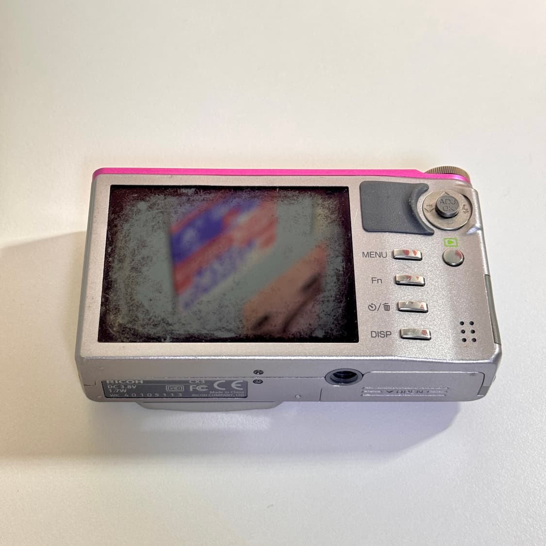 리코 CX3 투톤(Light Gray&Pink) 빈티지디카 상품이미지9