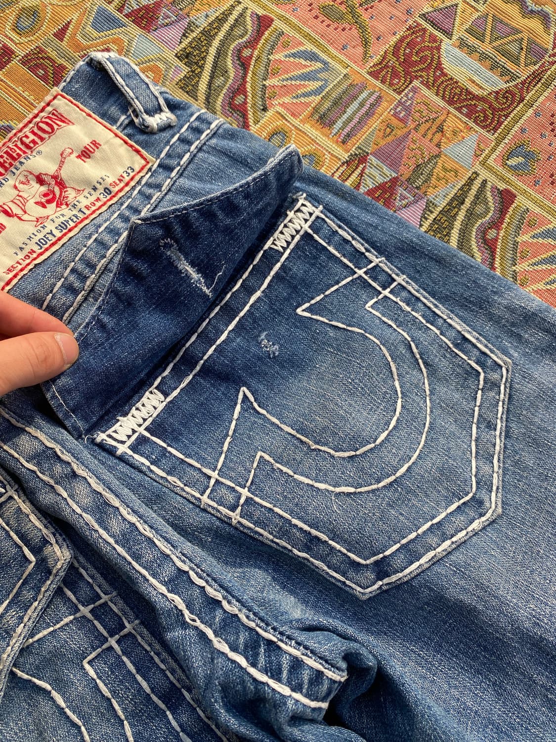 [30] True Religion 부츠컷 데님 팬츠 상품이미지2
