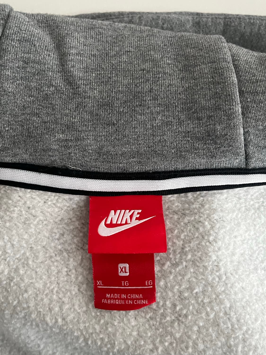 XL) 나이키 테크팩 기모 후드 집업 그레이 상품이미지5