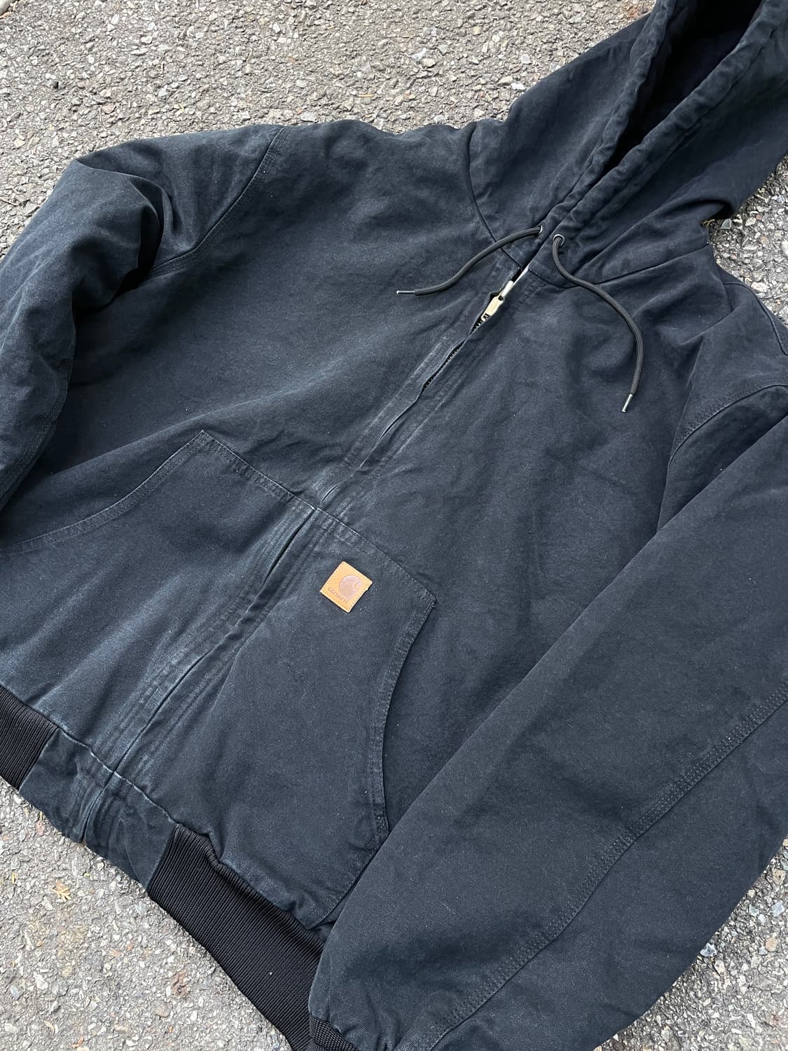 00s 칼하트 j130 덕 엑티브 재킷 L (105~110) 블랙 상품이미지3