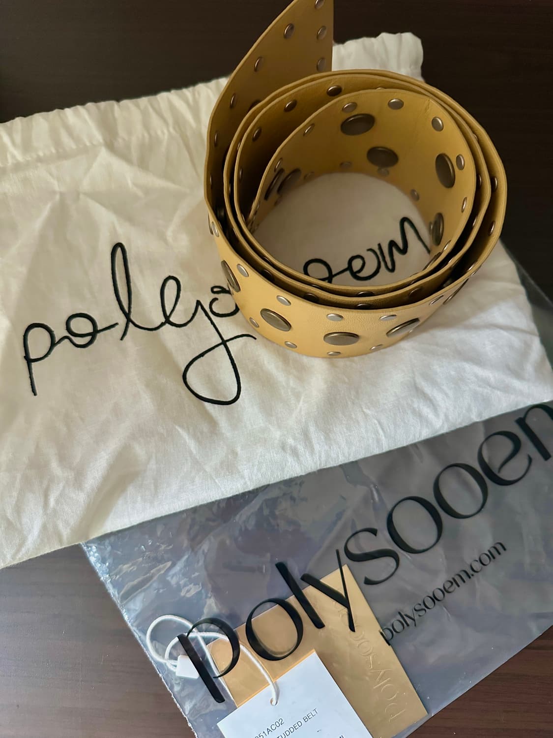 폴리수엠 멀티벨트 - yellow 상품이미지6