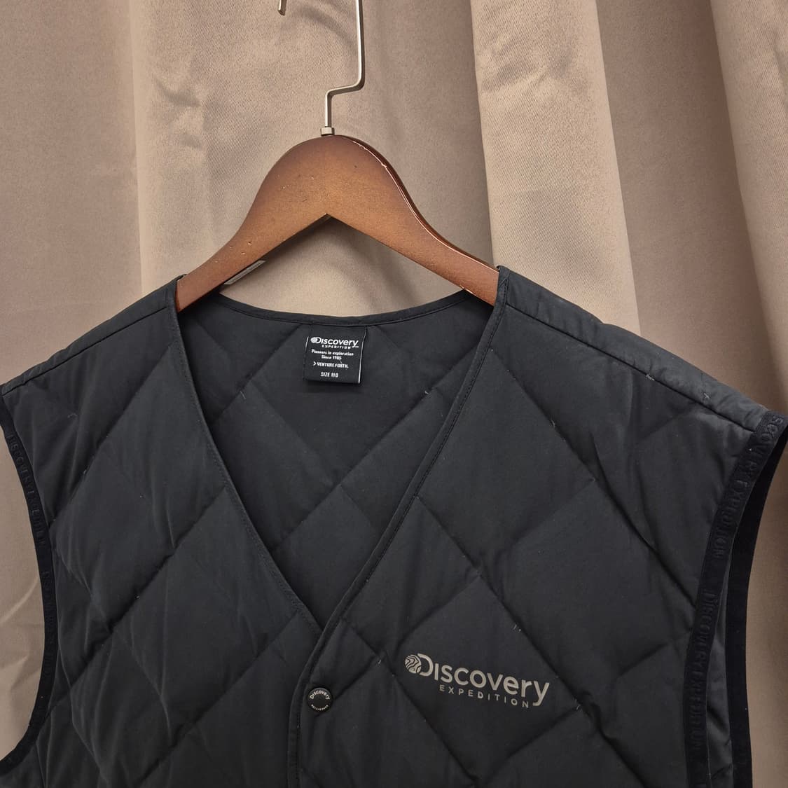 디스커버리 퀄팅 패딩 조끼 110 상품이미지2
