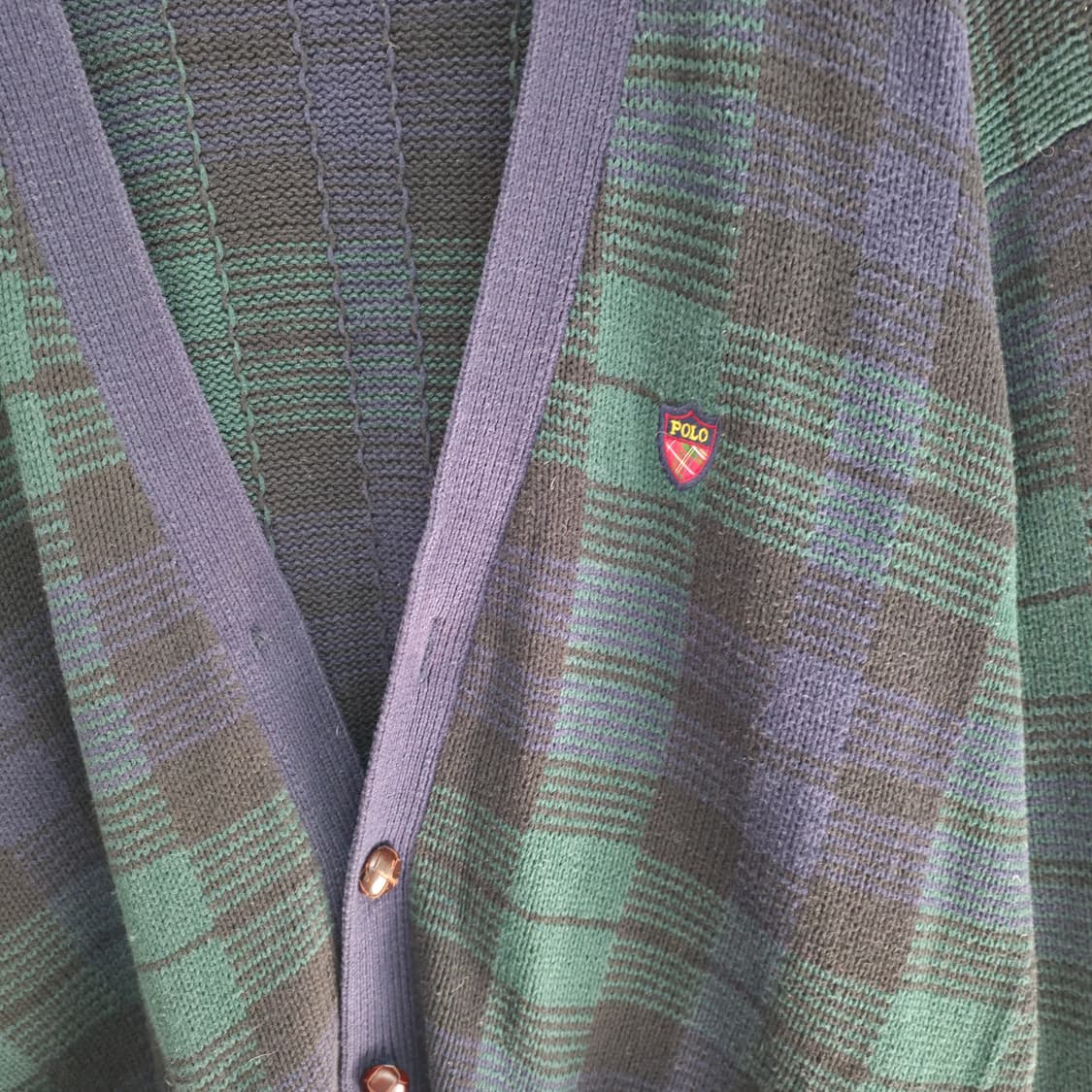 [XL] 폴로 랄프로렌 체크 가디건 상품이미지4