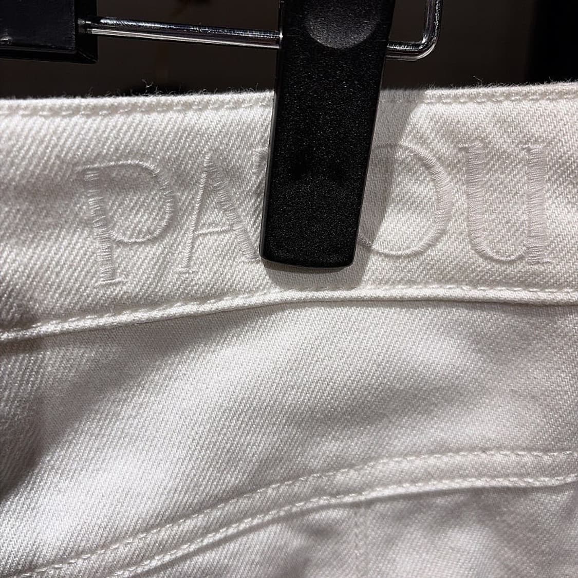 (정품/새상품) 파투 여성 화이트 플레어 데님 트라우저 팬츠 상품이미지2