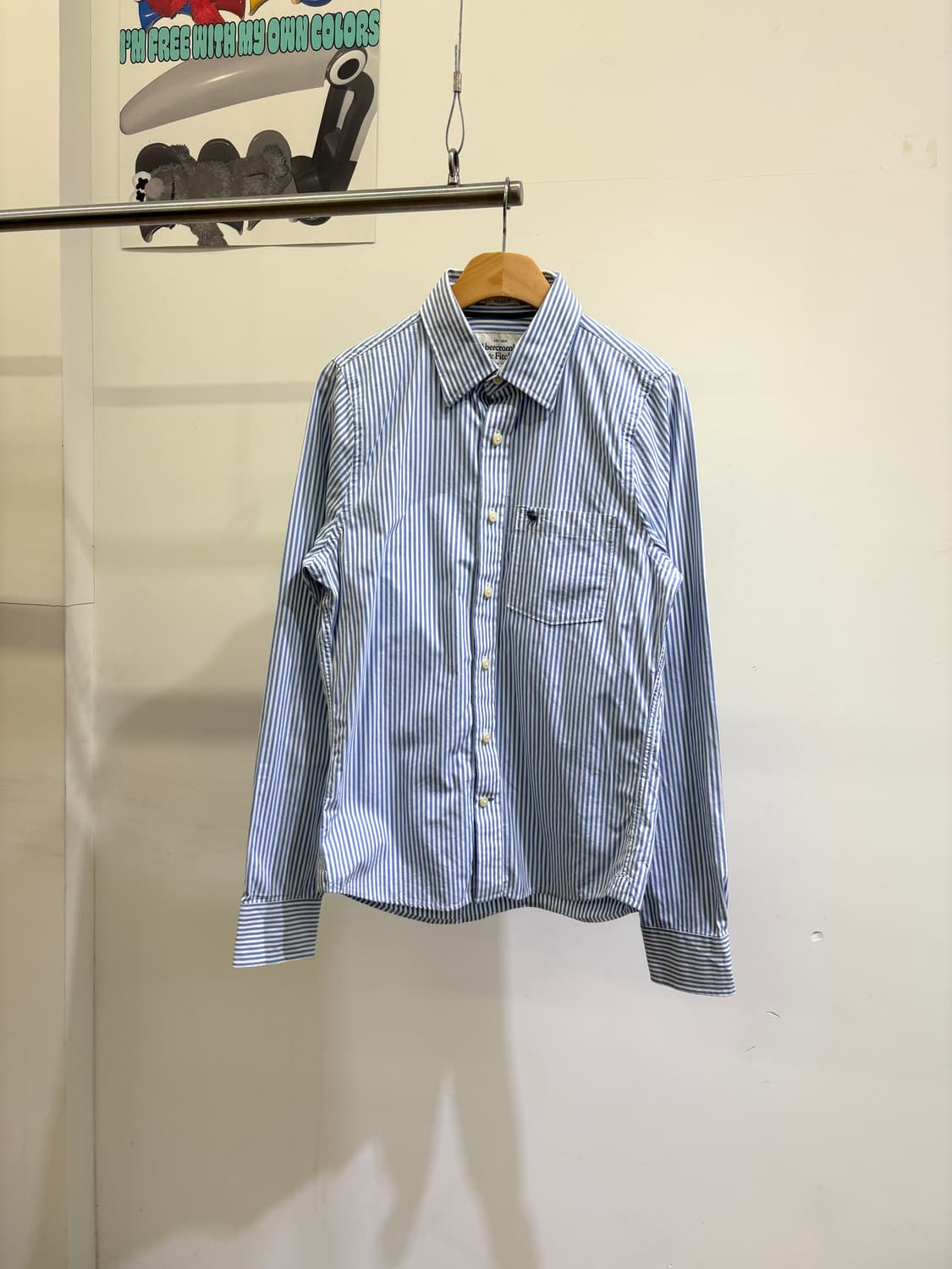 ABERCROMBIE & Fitch 스트라이프 셔츠 상품이미지1