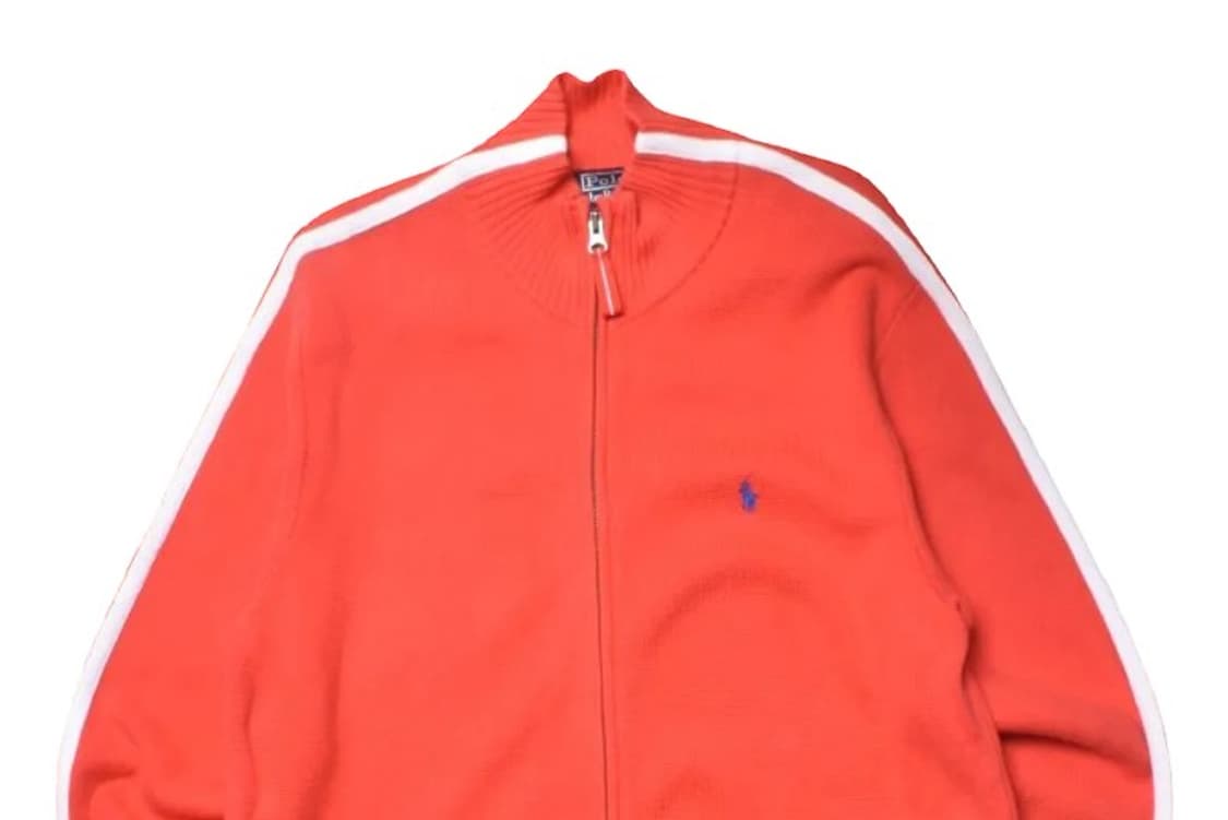 폴로 랄프로렌 코튼 니트 집업 자켓 XL N0902 상품이미지3