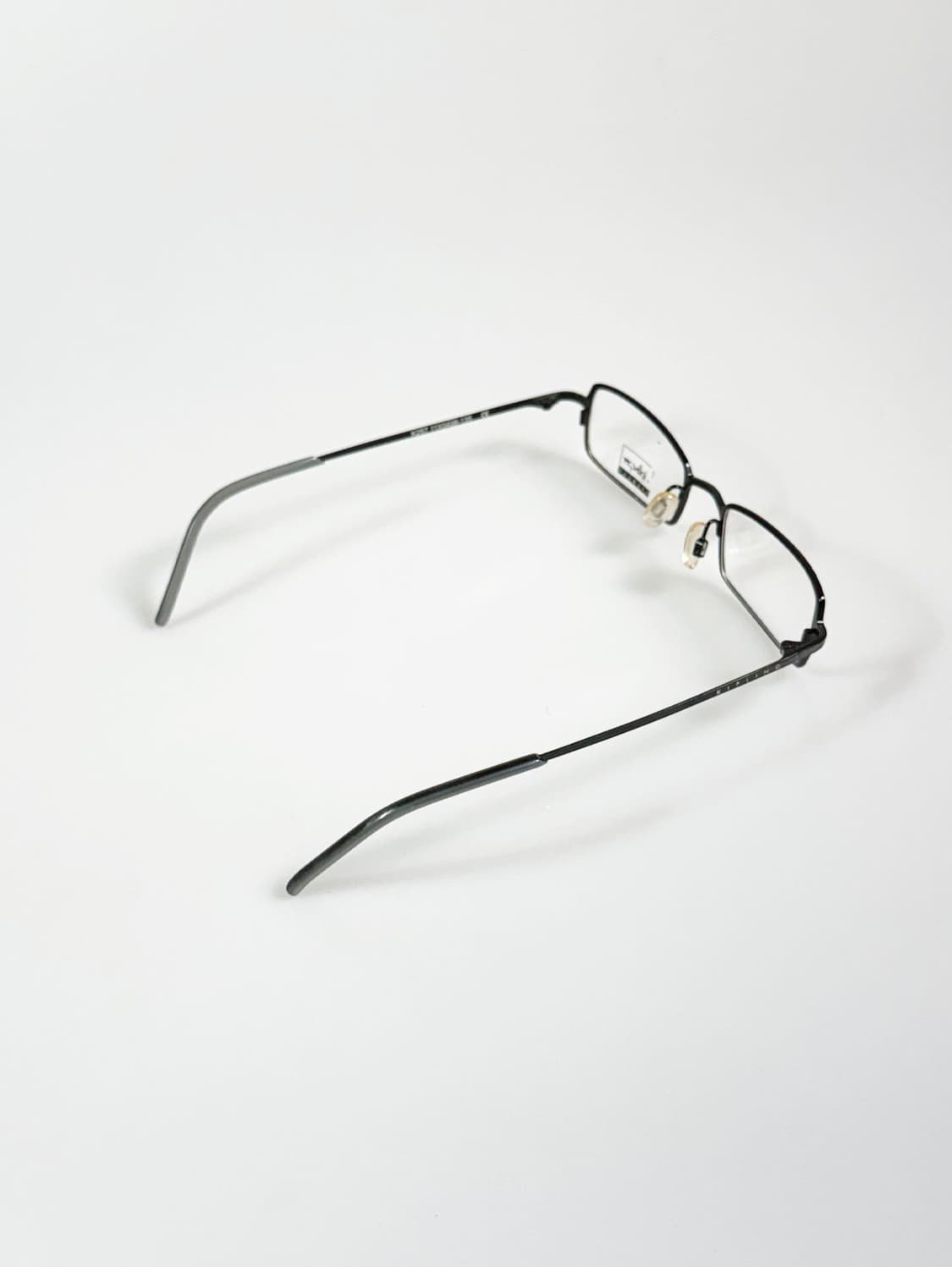 KIPLING 블랙 슬림 스퀘어 메탈 빈티지 안경 상품이미지4