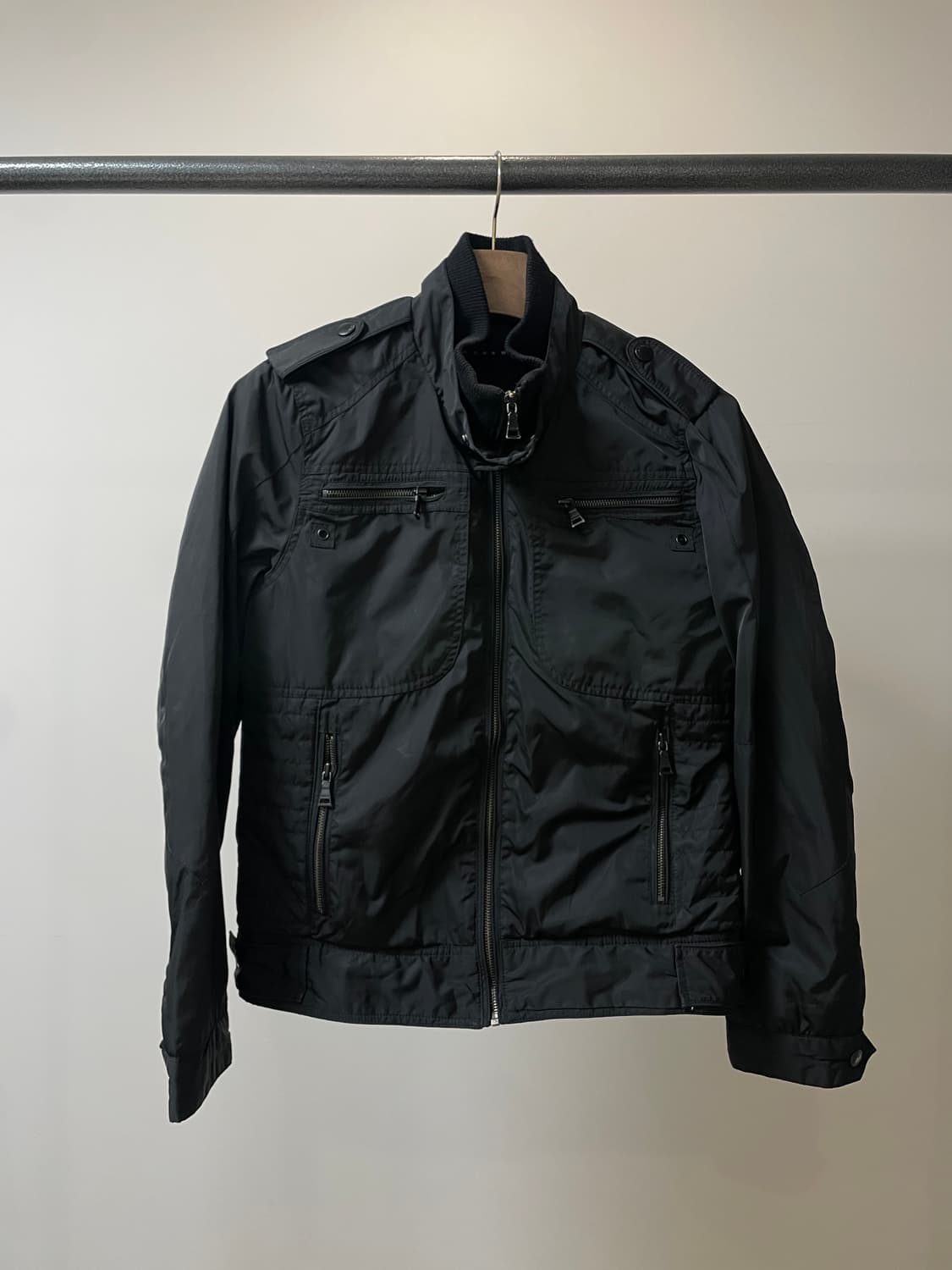 (100) 엔듀 락시크 바이커 블루종 자켓 상품이미지2