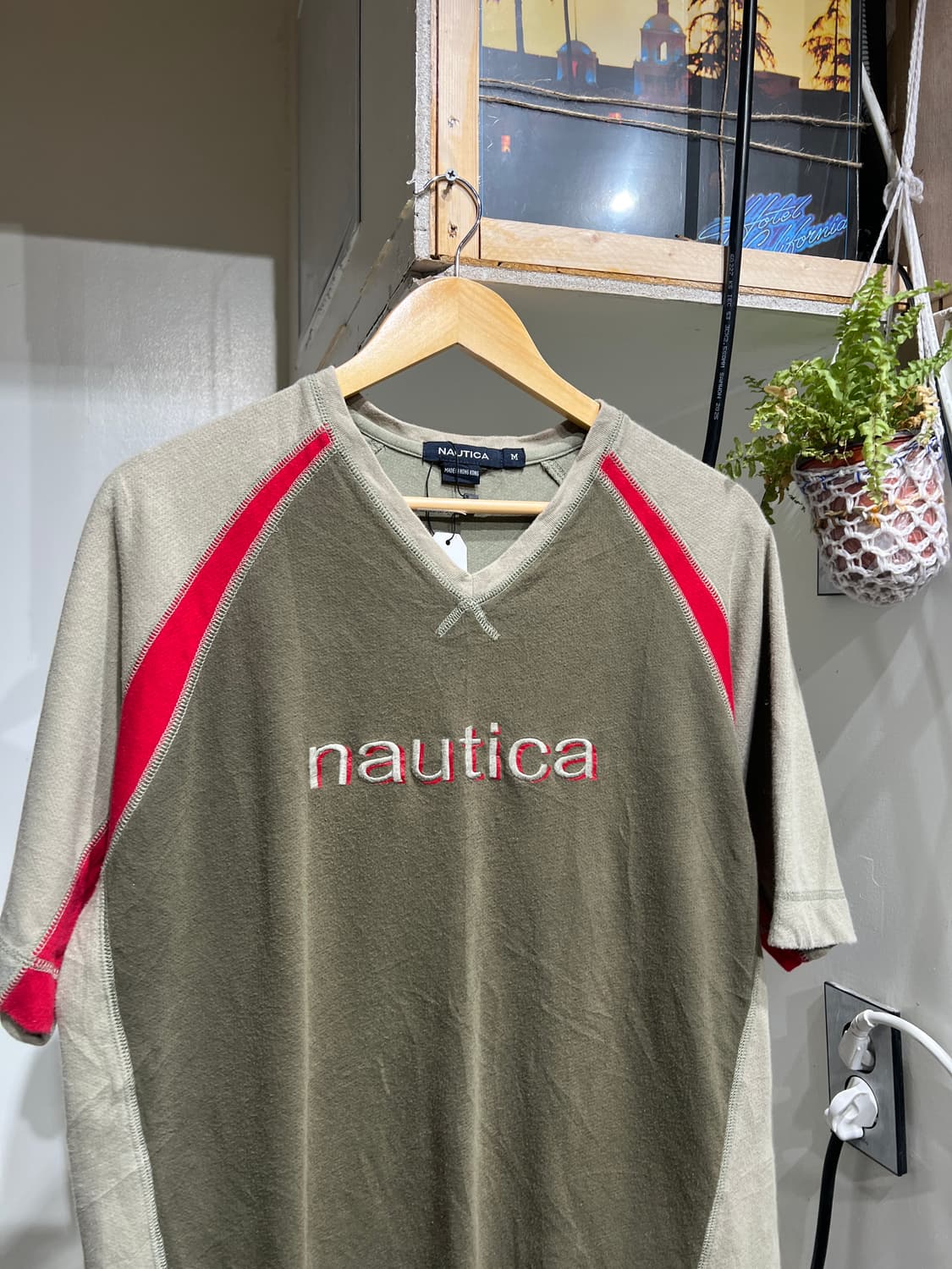 Old Nautica 노티카 브이넥 반팔 티셔츠 상품이미지2