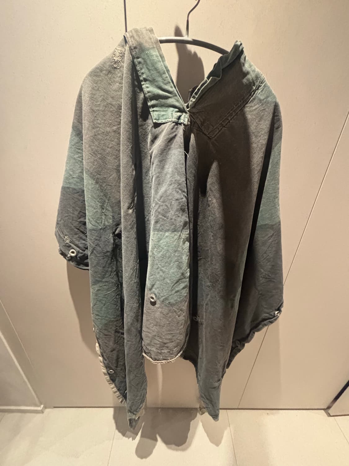 스웨덴군용 케이프 겸 텐트 2차세계대전 상품이미지5