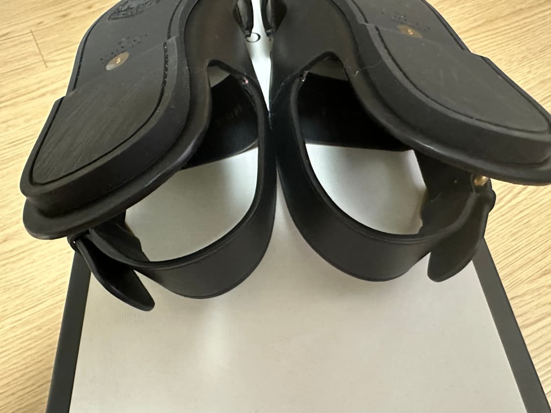 구찌 남성 GG샌들 블랙(5UK) 상품이미지5