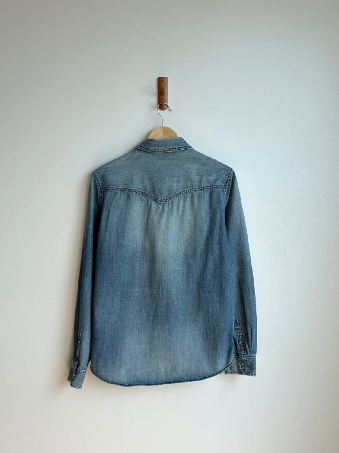 디키즈 데님 웨스턴 셔츠 L 상품이미지3