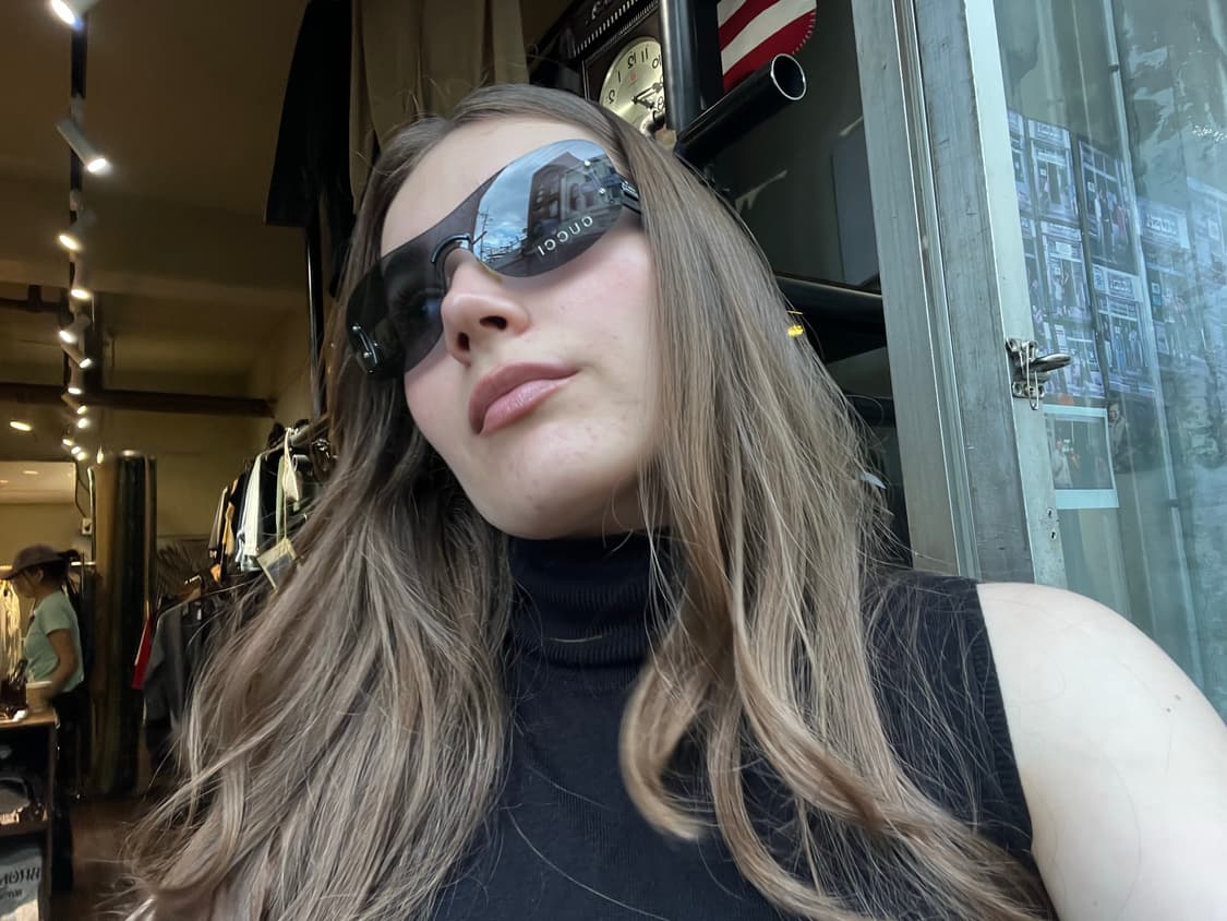 GUCCI 90'S 쉴드 선글라스 GG2448/N/S L11B 상품이미지3
