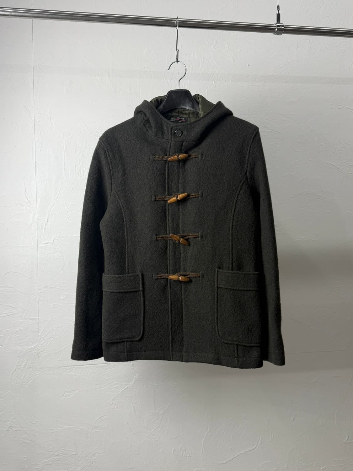 Michel Klein 더플 후드 울 코트 상품이미지1