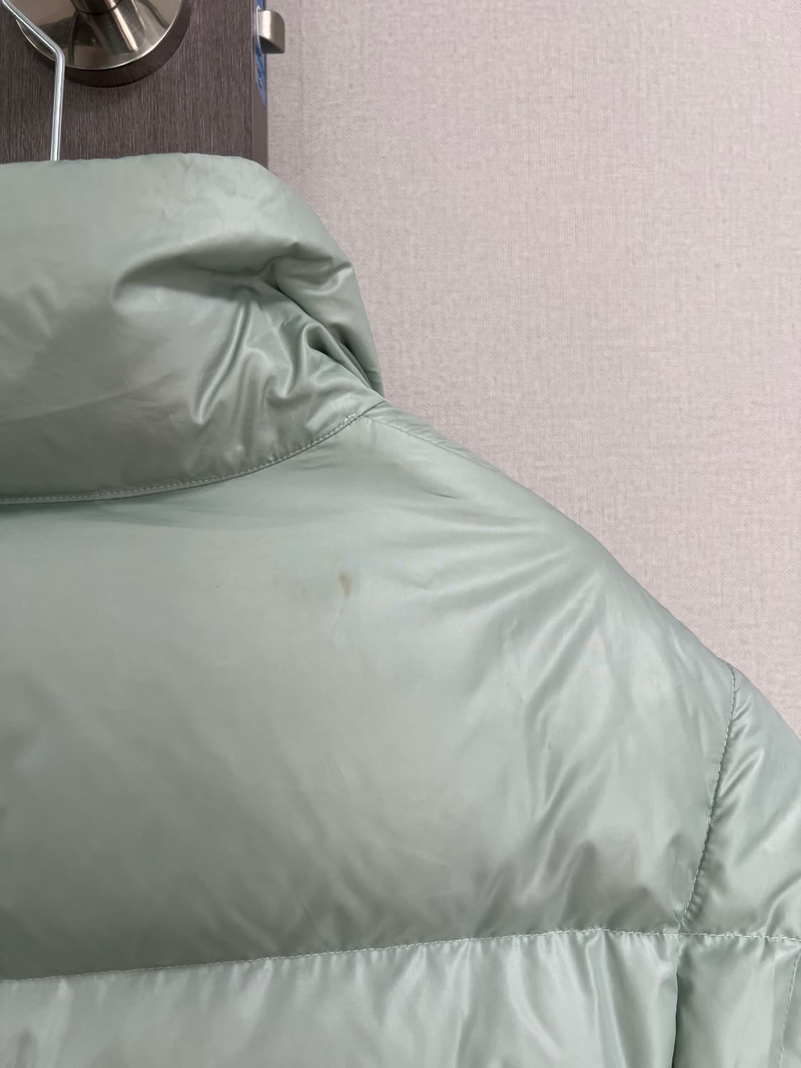 미네랄 투웨이 푸퍼 패딩 민트 M 상품이미지6