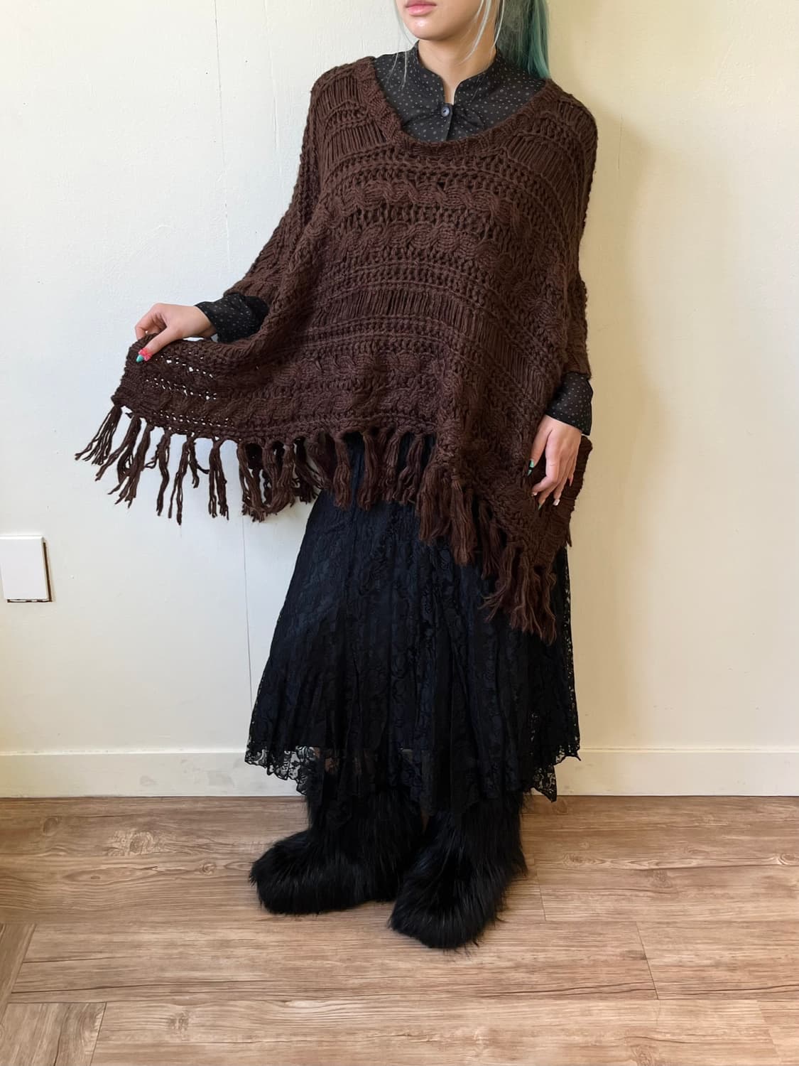 Shellna 테슬 케이프 상품이미지5