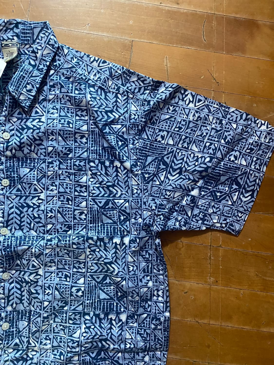 (새상품) Op 비치 패턴 셔츠 L (105~110) 상품이미지4