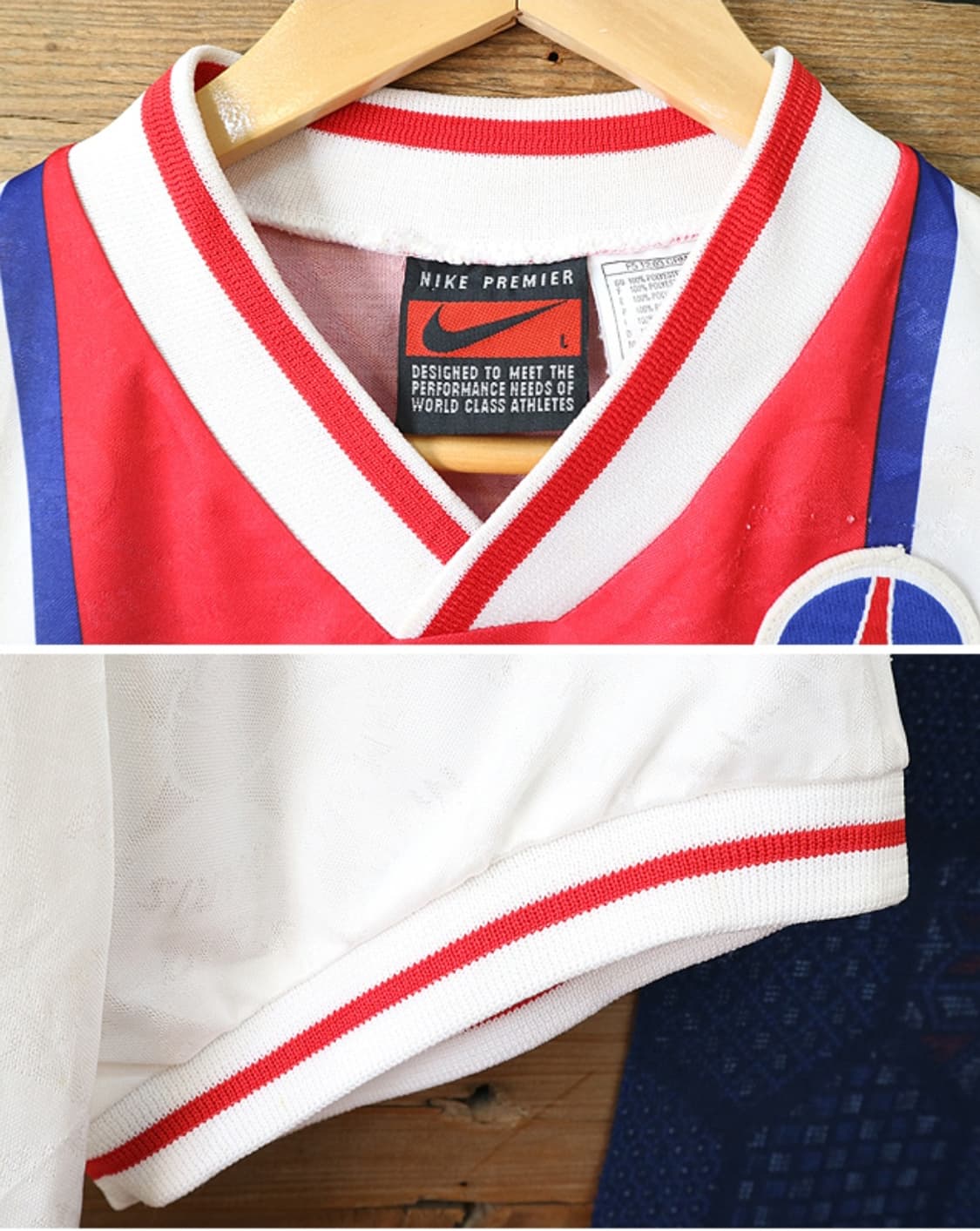 영국산 90S NIKE 나이키 파리 생제르망 95-96시즌
어웨이 저지 상품이미지5