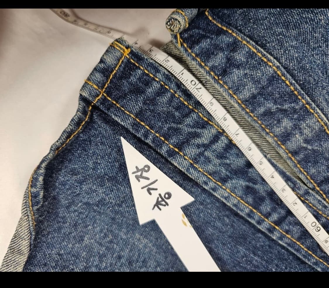 rrl 웨스턴 데님 셔츠/L 상품이미지6