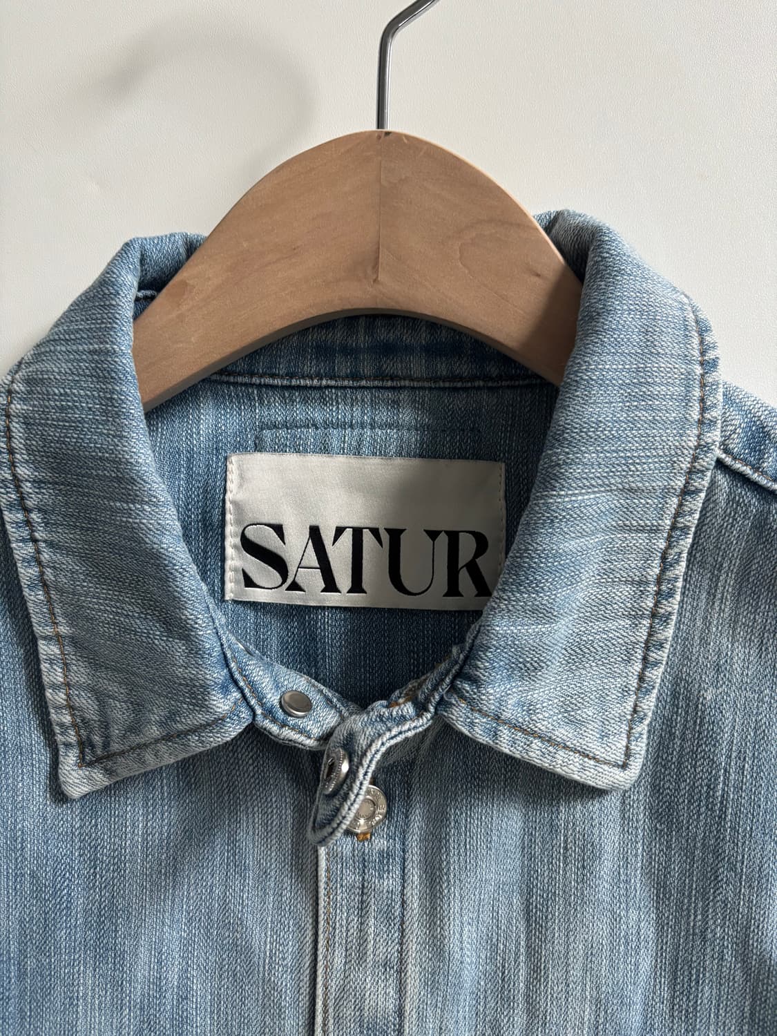 Satur 새터 데님 셔츠자켓 상품이미지2