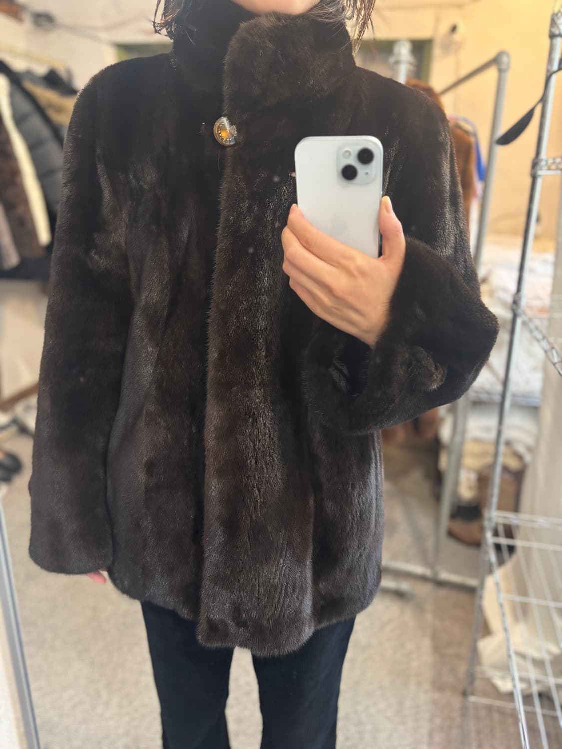 사가밍크 퍼코트 상품이미지5