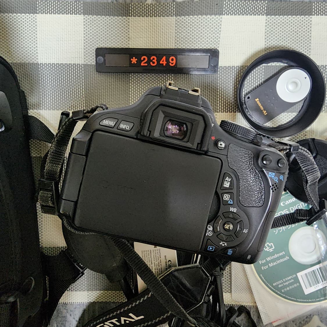 캐논 EOS 600D 디지털카메라 가방 세트 상품이미지4