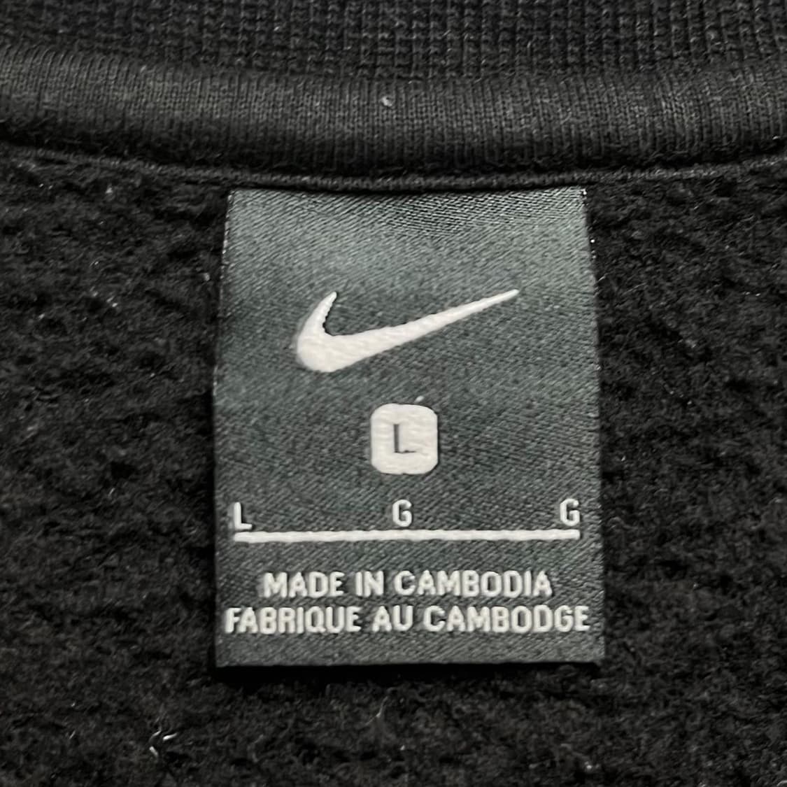 나이키 스우시 블랙 맨투맨 상품이미지4