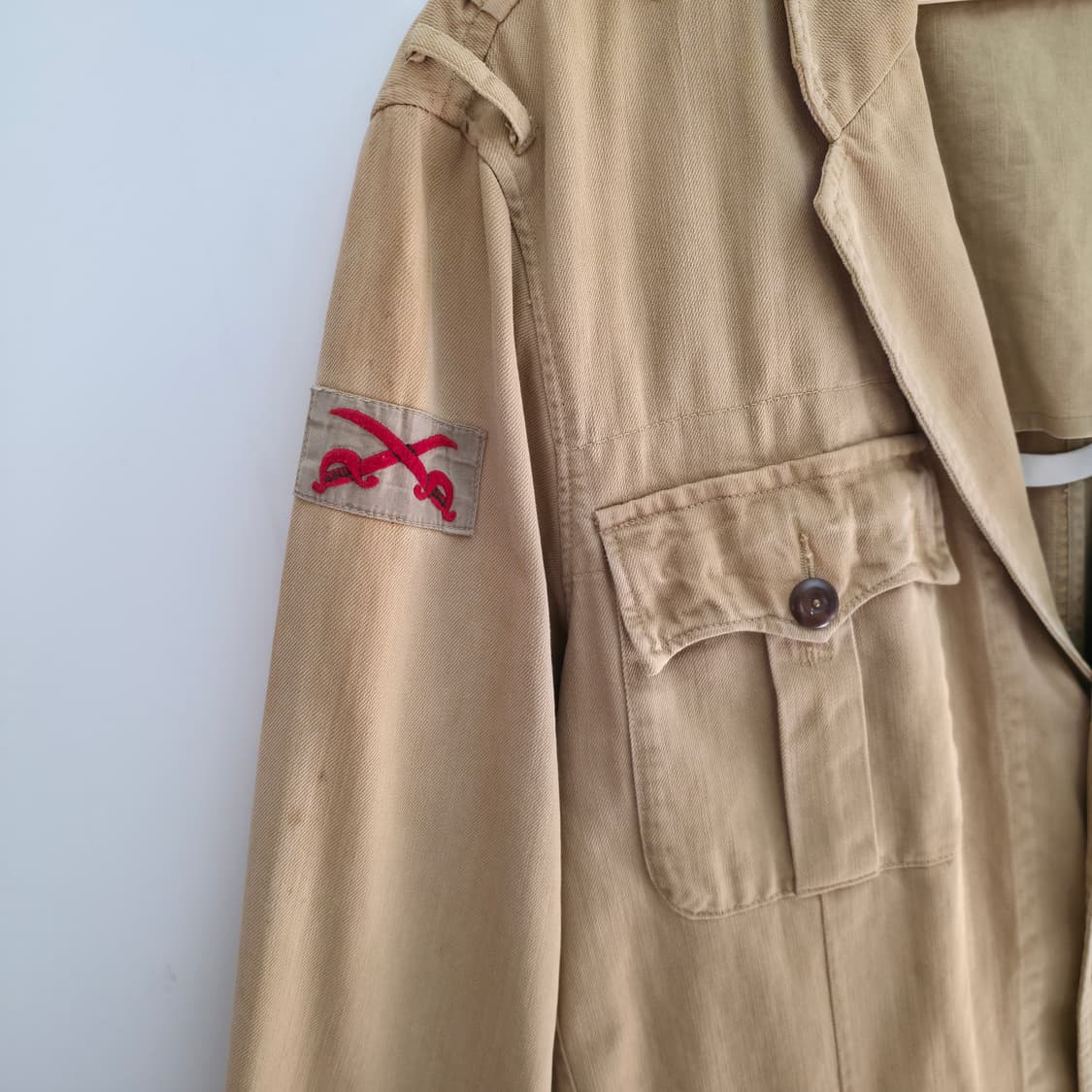 [L] 폴로 랄프로렌 밀리터리 코튼 사파리 자켓 상품이미지5