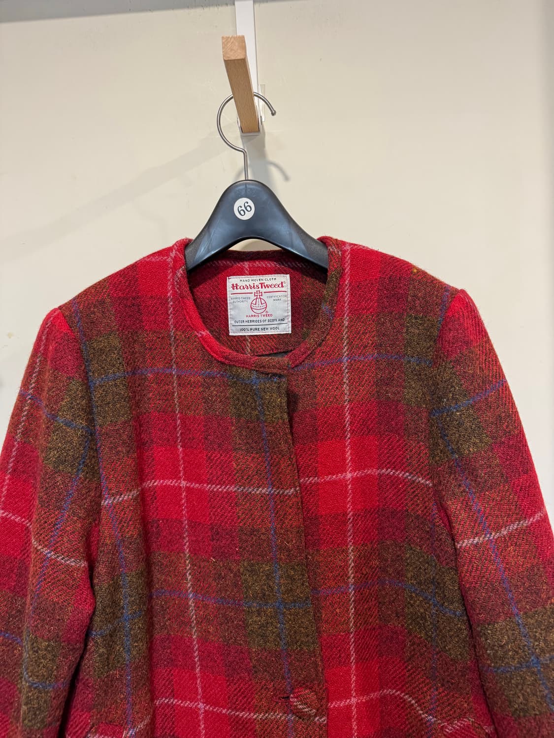 Harris tweed 해리스트위드 코트 상품이미지6