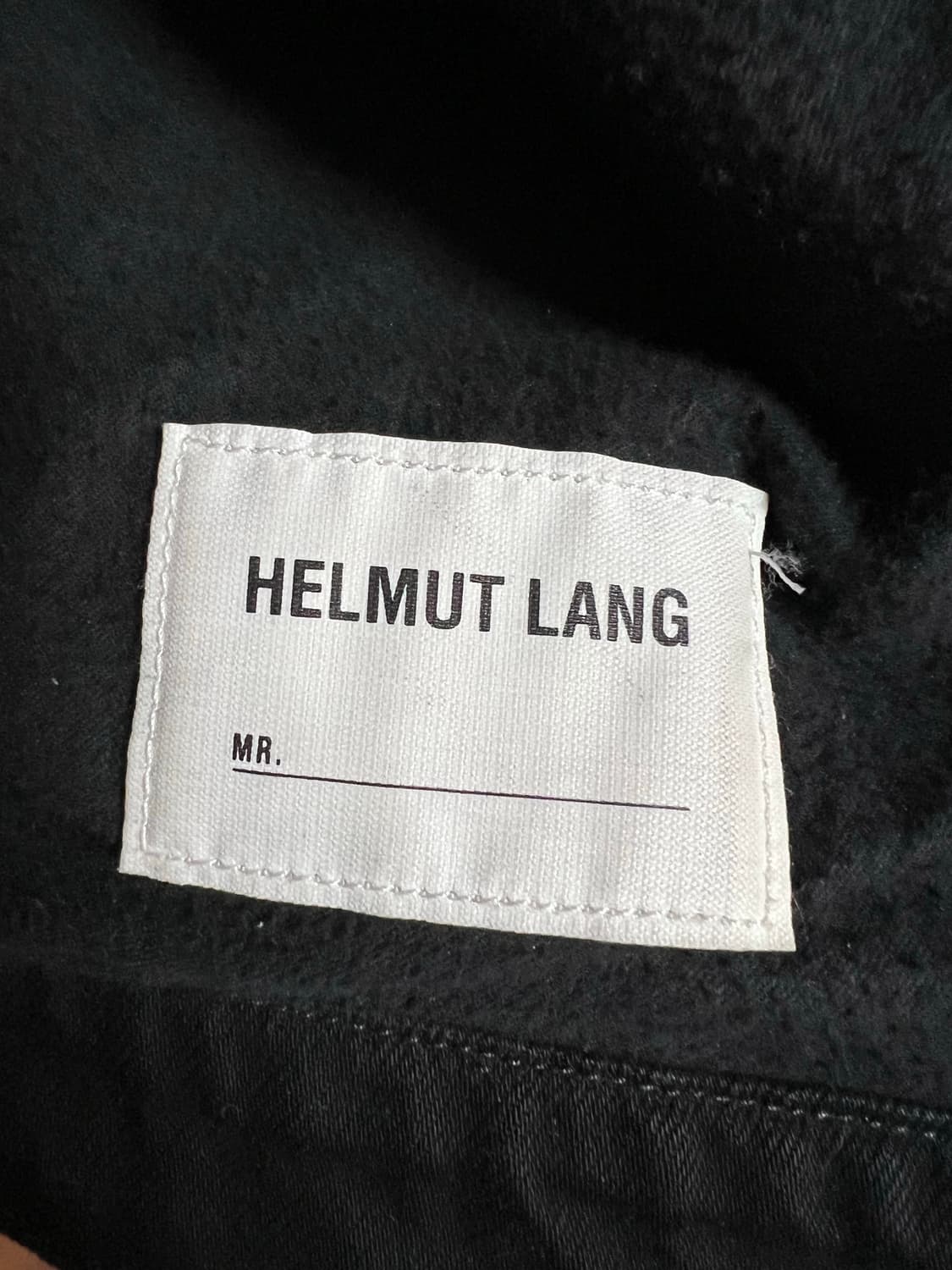 헬무트랭 왁스드 데님 자켓 상품이미지8