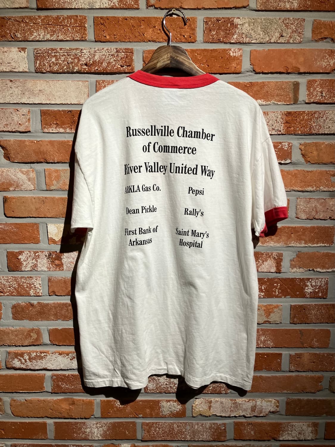 90s USA 빈티지 헤인즈 링거 티셔츠 상품이미지5