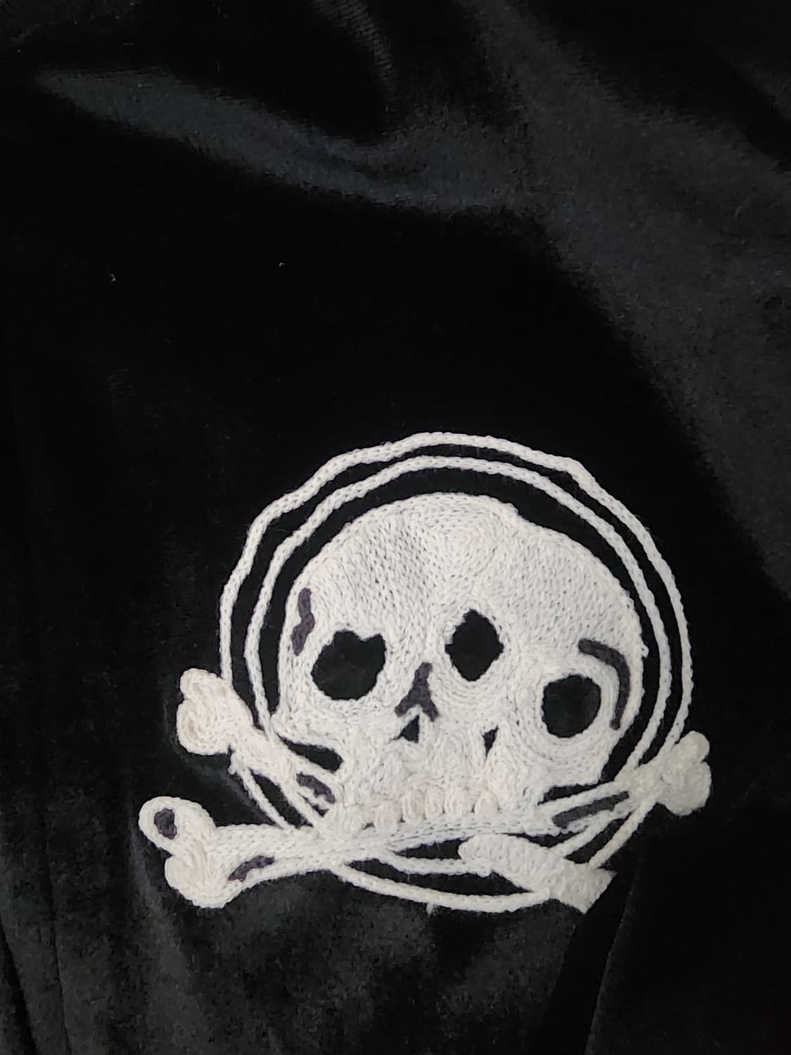 etce 스컬 벨벳 수베니어 자켓 SKULL VELVET SOUVENIR 상품이미지3