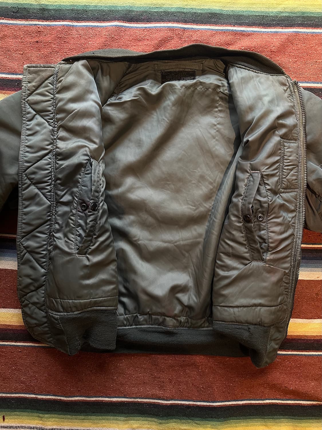 50s USA 스카이라인 8279 MA-1 봄버 자켓 상품이미지7