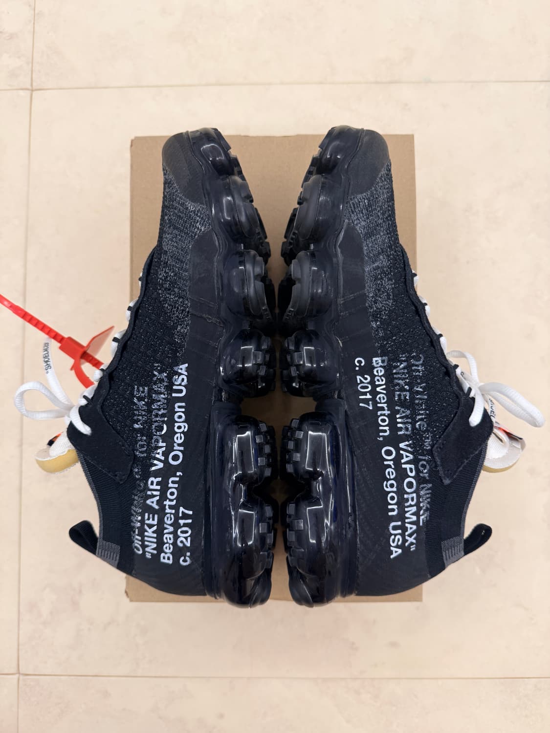 [280] 나이키 오프화이트 베이퍼맥스 og 블랙 더 텐 상품이미지10