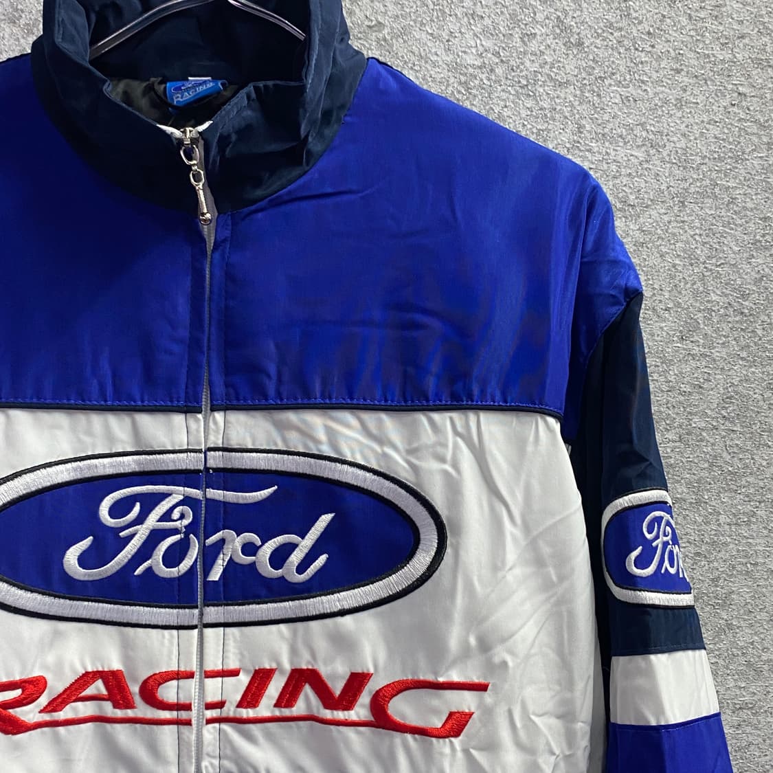 포드 배색 레이싱 점퍼 B3254 상품이미지3