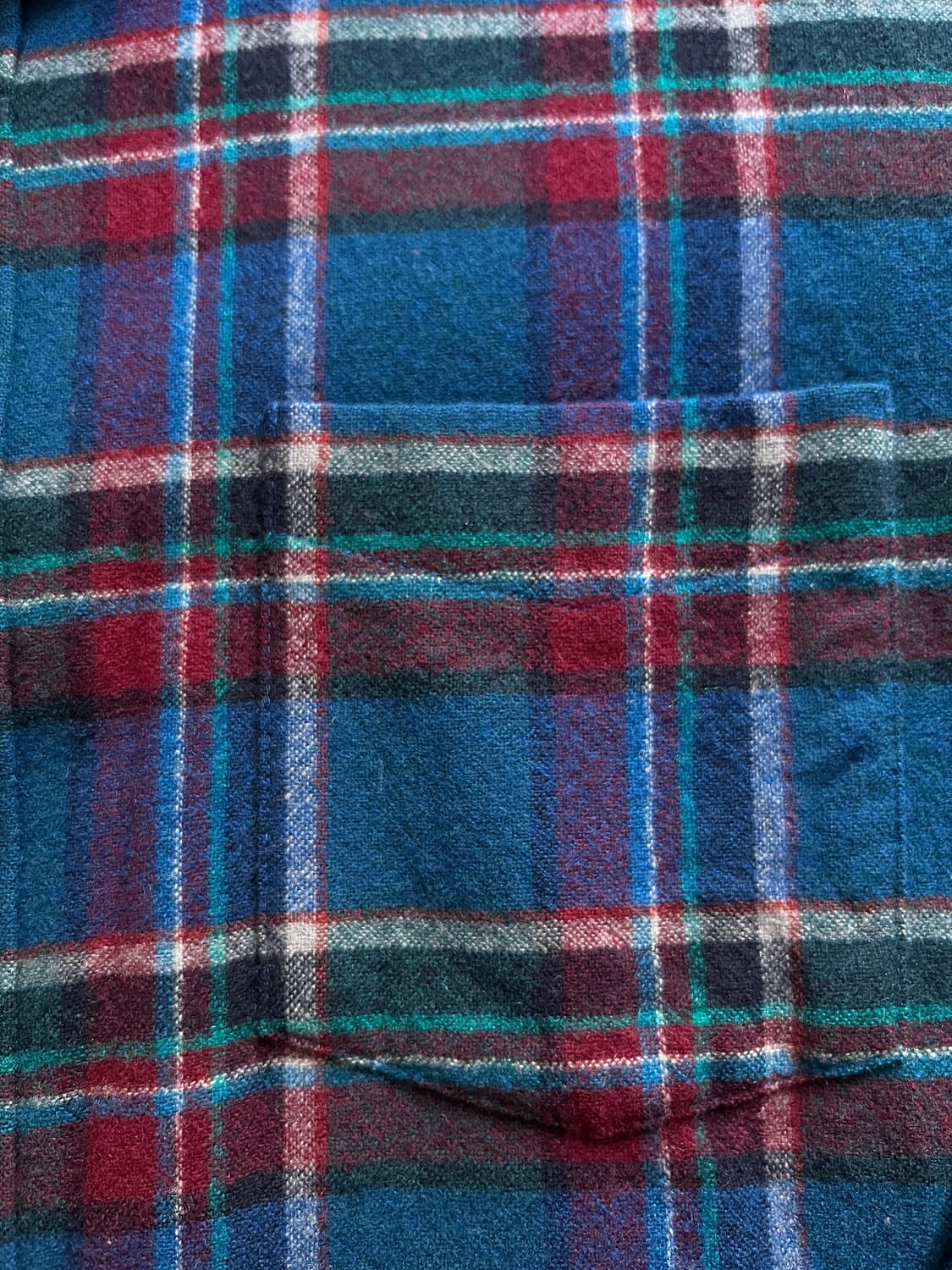 [L]펜들턴 Made in USA 퓨어 버진 울 타탄체크 셔츠 상품이미지3